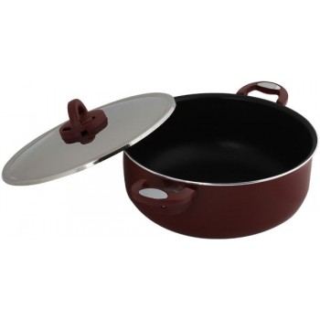 قدور للطبـخ من المنيوم ، احمر مقاس 24 سم قدور للطبـخ من المنيوم ، احمر مقاس 24 سم